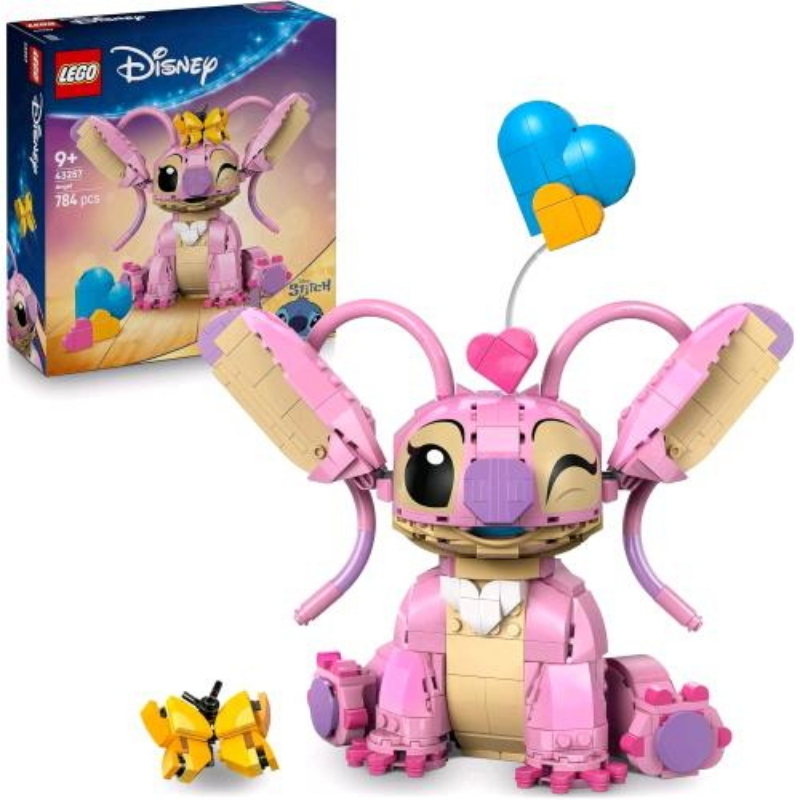 Lego disney angel lillo e stich personaggio da costruire da collezione