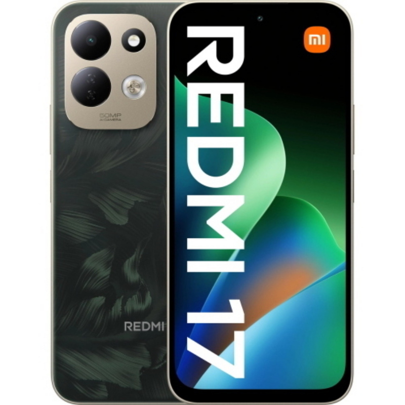 Xiaomi redmi 17 dual sim 6.99 octa core 256gb ram 4gb 4g lte italia oak green