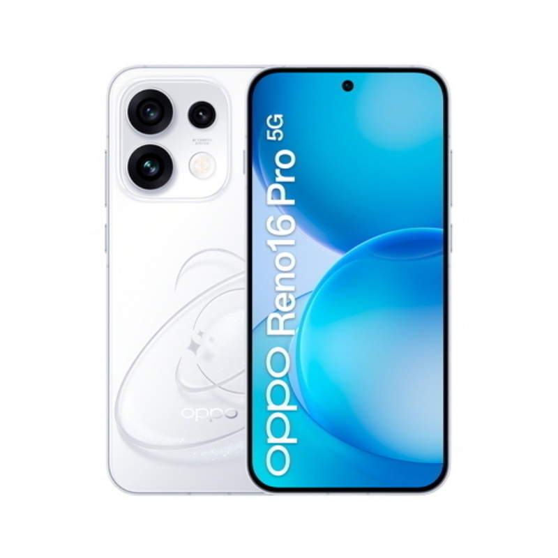 Oppo reno 16 pro 5g dual sim 6.32 octa core 512gb ram 12gb italia pop white