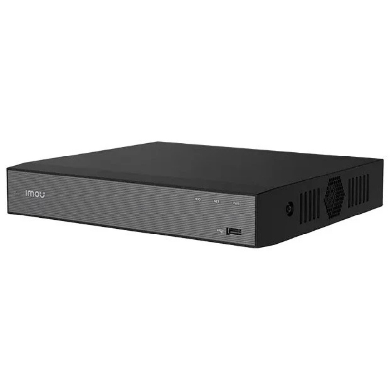 Nvr 18ch ip 8poe 4k uhd h265 vga hdmi hd<16tb onvif imou app