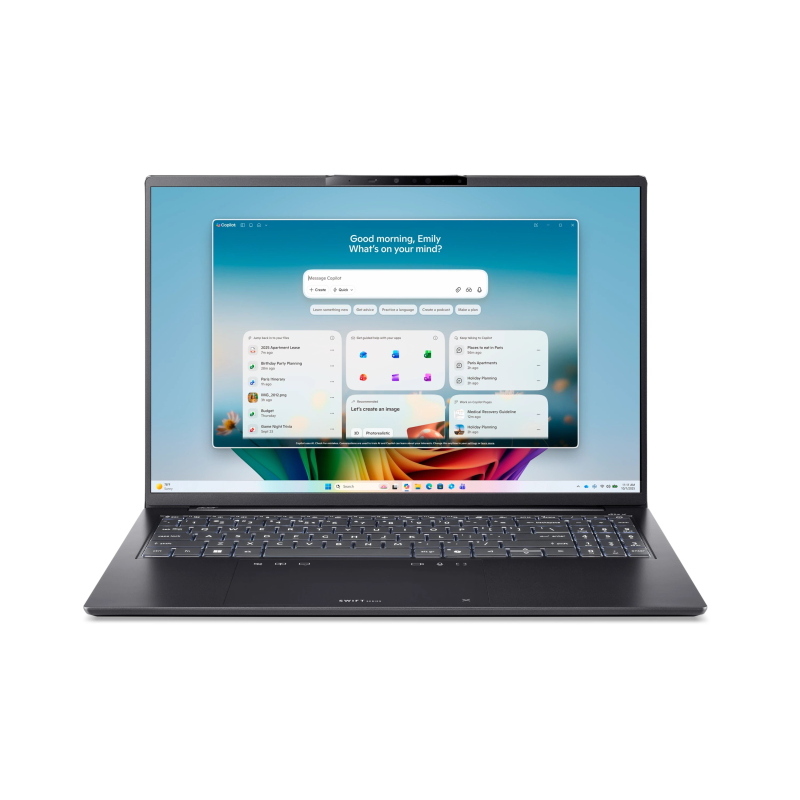Acer swift go 16 ai sfg16-i71-77nz copilot+ pc intel core ultra 7 355 computer portatile 40,6 cm (16\) wuxga 16 gb