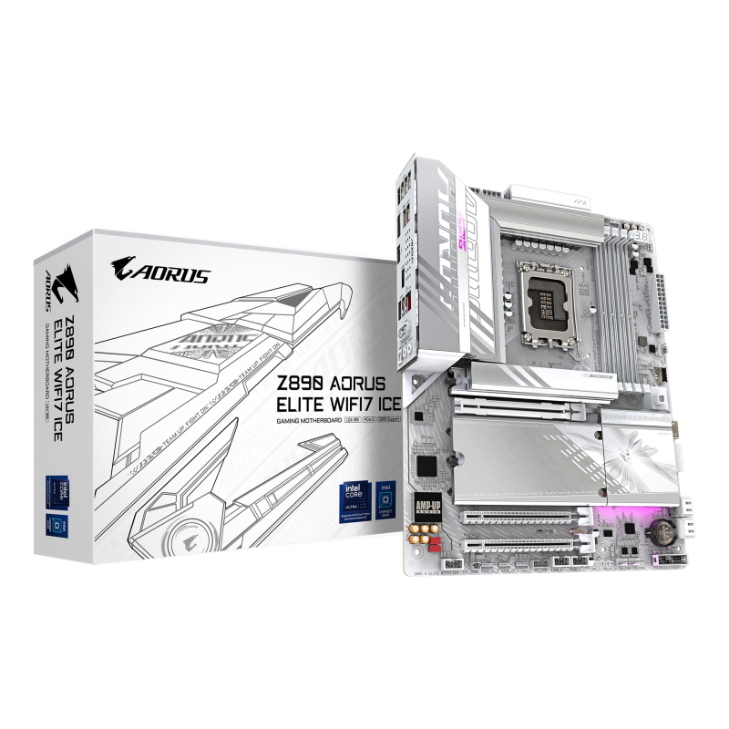 Gigabyte Z890 Aorus Elite Wifi7 Ice (Lga 1851, Intel Z890, Atx), Scheda Madre - Immagine 6