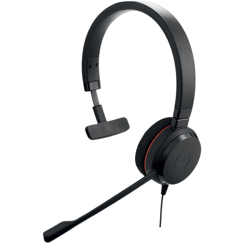 Jabra Nero Evolvi 20 (Cablato, Usb-A, Usb-C, Alcatel-Lucente, Avaya, Cisco, Team Microsoft, Unify), Cuffie Da Ufficio, - Immagine 5
