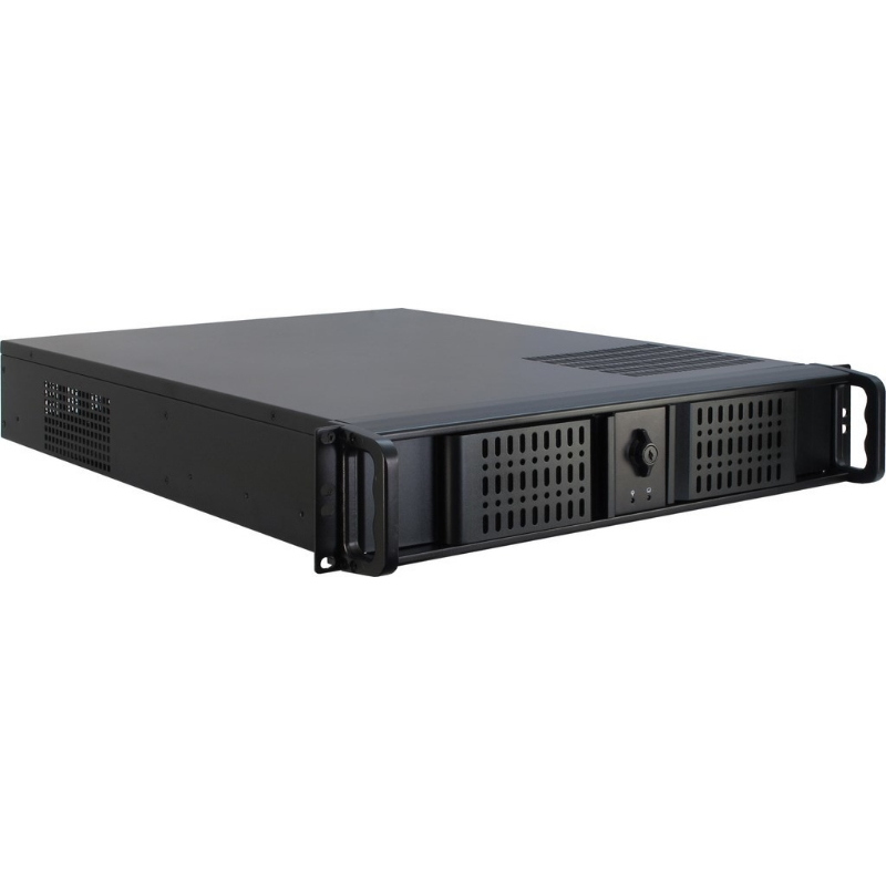 Inter-tech ipc 2u-2098-sl supporto nero