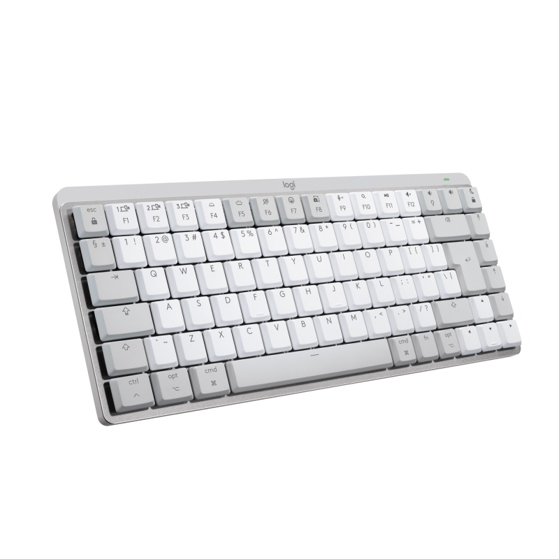 Logitech Pale Gray Tastiera Wireless Mx Mechanical Mini Per Mac In Inglese Internazionale (Qwerty) - Immagine 2