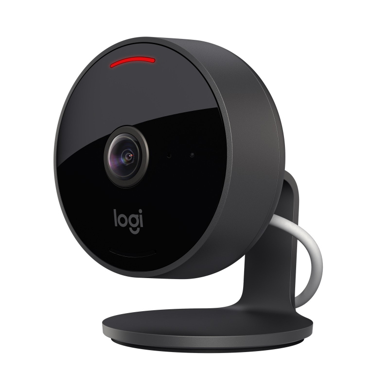 Logitech circle view capocorda telecamera di sicurezza ip interno e esterno 1920 x 1080 pixel scrivania/parete
