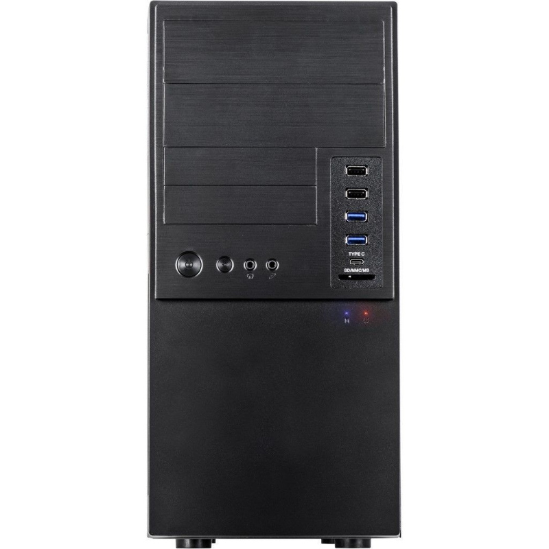 Inter-tech it-6865 micro tower nero
