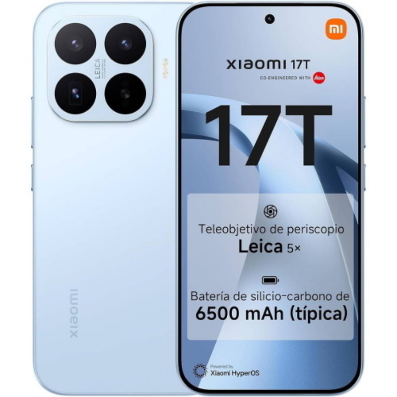 Xiaomi 17t 5g dual sim 6.59 octa core 256gb ram 12gb 5g italia blue