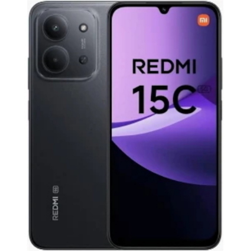 Xiaomi redmi 15c dual sim 6.9 octa core 256gb ram 4gb 4g lte tim midnight black