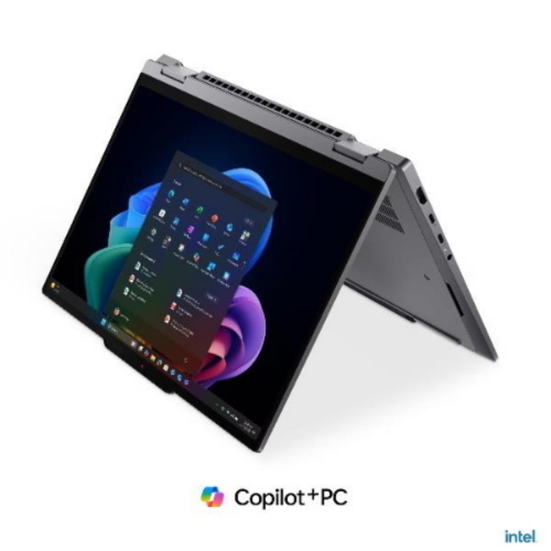 Lenovo thinkpad x1 2-in-1 gen 11 aura edition copilot+ pc 14 wuxga touch screen intel core ultra 7 355 ram 32gb-ssd 1tb nvme-intel graphics-wi-fi 7-win 11 prof grigio (21v9006hix9