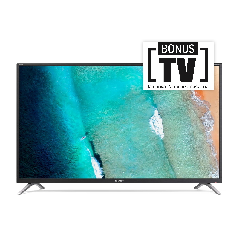 Sharp 42ci2ea - 42 android tv led fhd - audio harman kardon - controllo vocale - chromecast - black - it