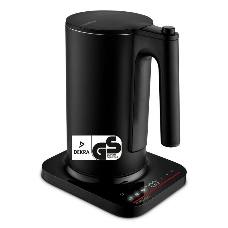 Medion md 12106 bollitore elettrico 1,5 l 2200 w nero
