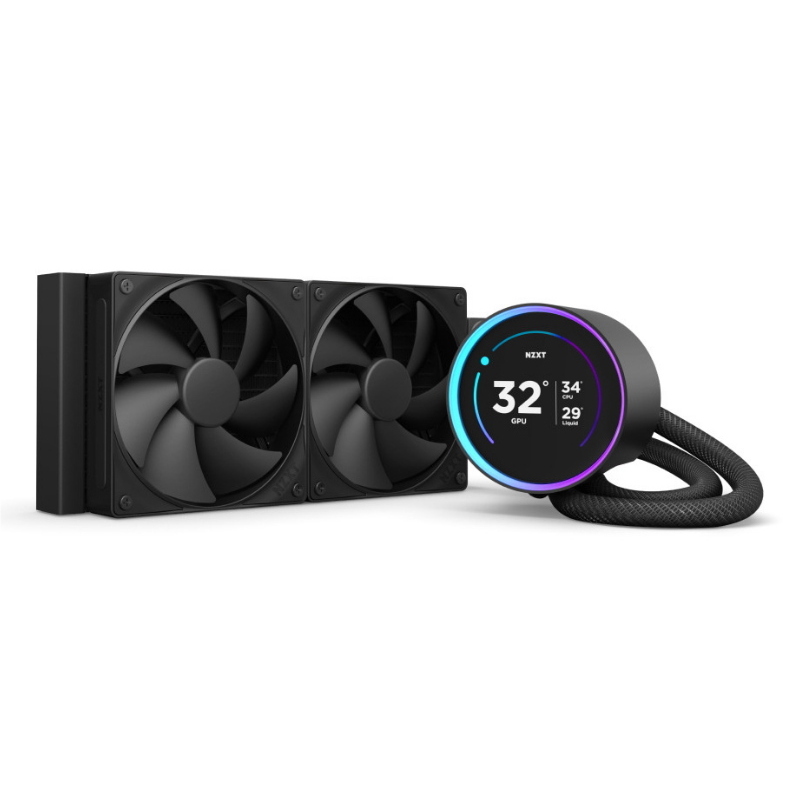 Nzxt kraken elite 240 processore raffreddatore di liquidi tutto in uno 12 cm nero 1 pz