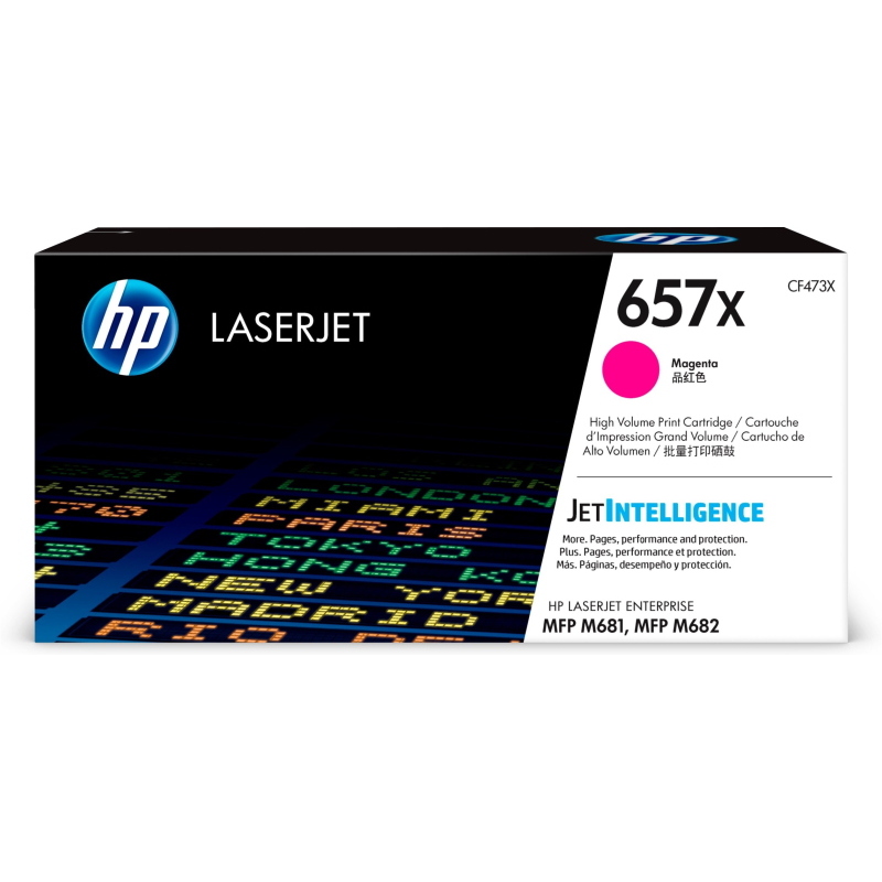 HP Cartuccia toner magenta originale ad alta capacità LaserJet 657X - Immagine 4
