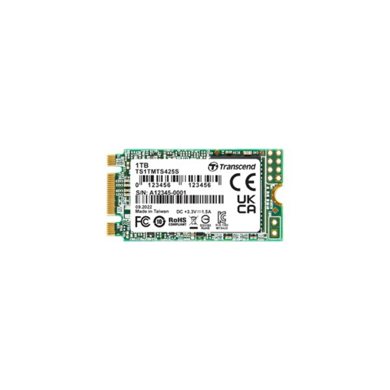 Transcend m.2 ssd 425s 1 tb serial ata iii 3d nand