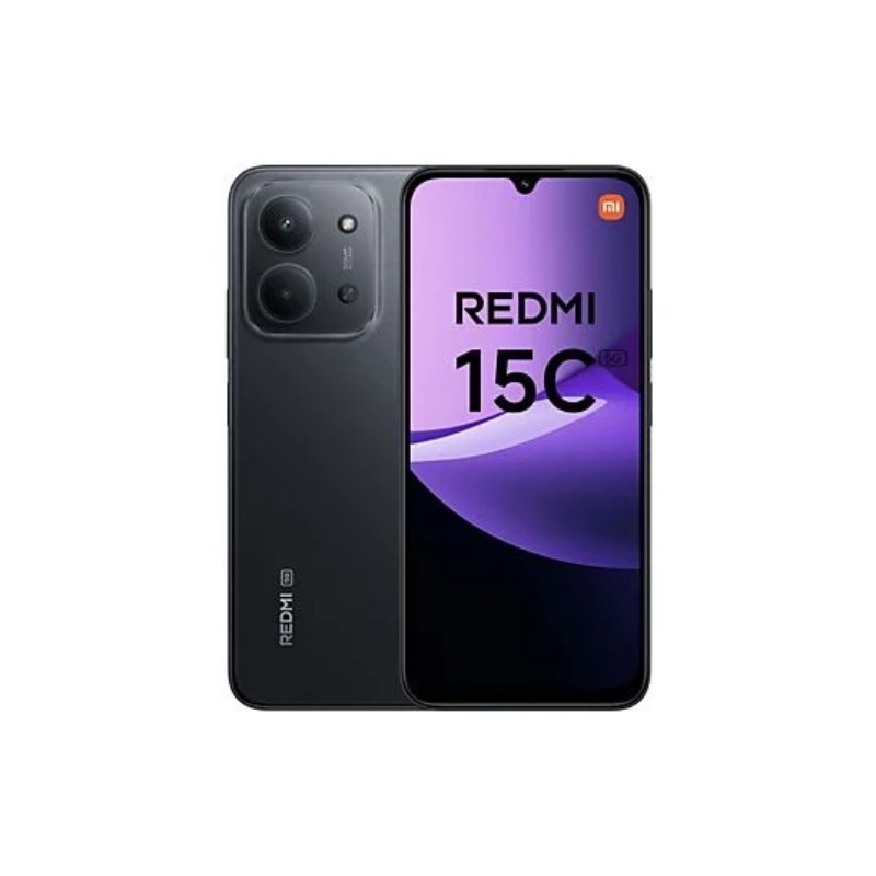 Xiaomi smartphone redmi 15c 4+256gb 6.9 4g midnight black ds