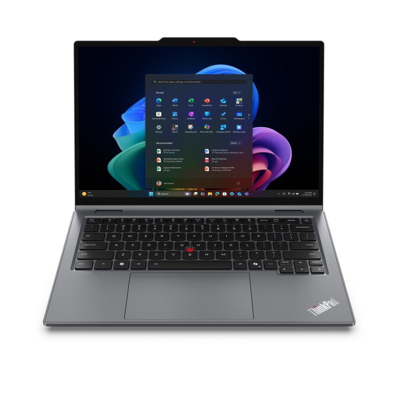 Lenovo thinkpad x1 2-in-1 gen 11 aura edition copilot+ pc intel core ultra 7 355 ibrido (2 in 1) 35,6 cm (14\) touch screen