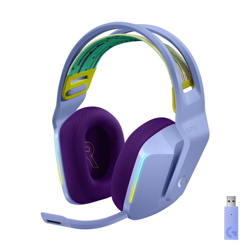 Logitech G G733 Auricolare Wireless A Padiglione Gaming LillÃ  (G733 LIGHTSPEED - Immagine 11