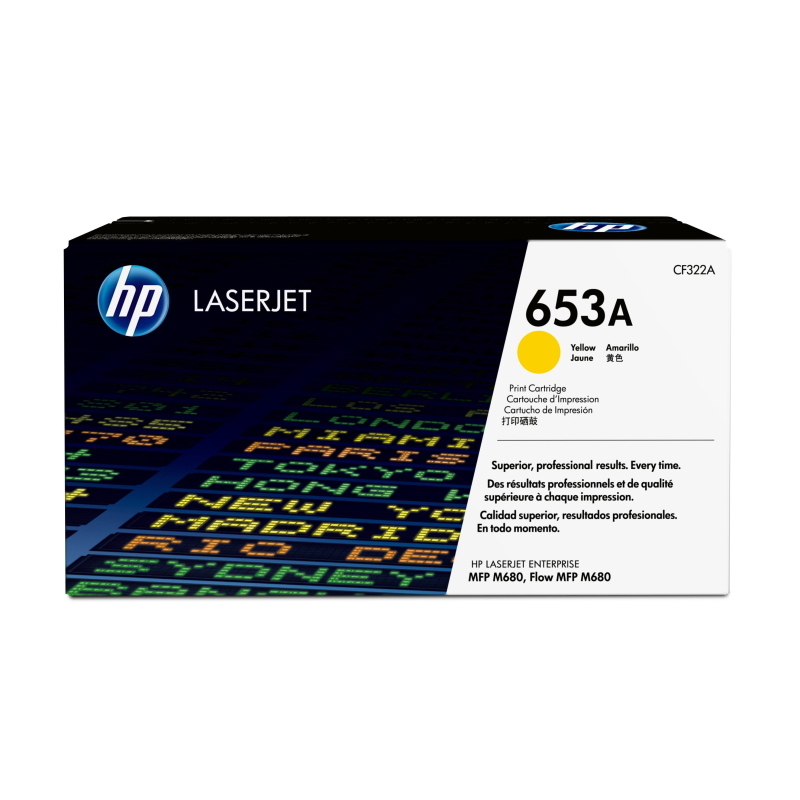 Hp cartuccia toner originale giallo laserjet 653a - Immagine 5