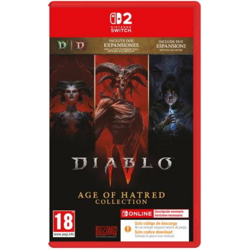 Switch 2 diablo iv - age of hatred collection