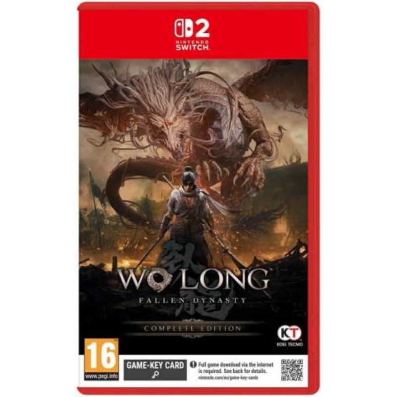 Switch 2 wo long: fallen dynasty complete edition (game key card) eu