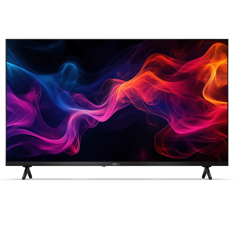 Sharp 40gf2265e - 40 google tv led hd - frameless - comp. tv sat - audio dolby digital+ / dts hd - chromecast - black - it