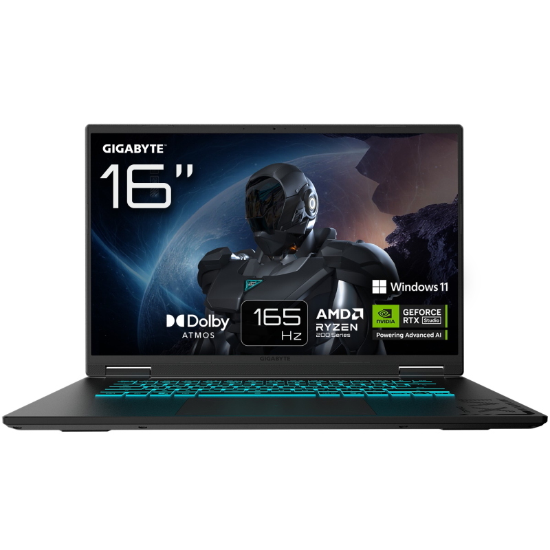 Gigabyte gaming a16 3vhk3de894sh laptop amd ryzen? 7 260 computer portatile 40,6 cm (16\) wuxga 16 gb dd - tastiera qwertz