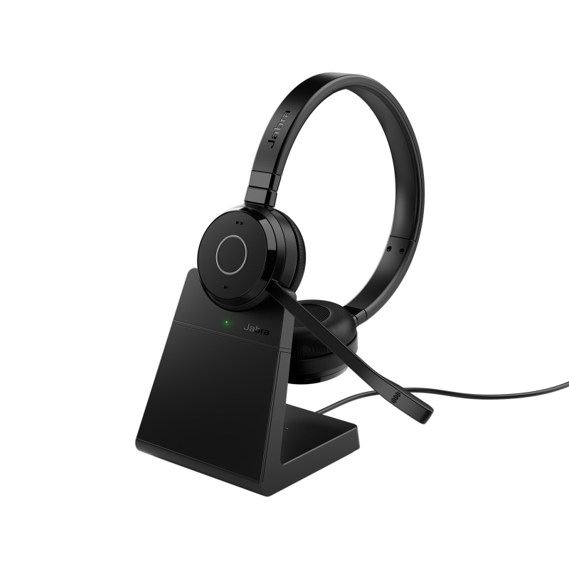 Jabra Evolve 65 TE Auricolare Con cavo e senza cavo A Padiglione Ufficio USB tipo A Bluetooth Nero - Immagine 2