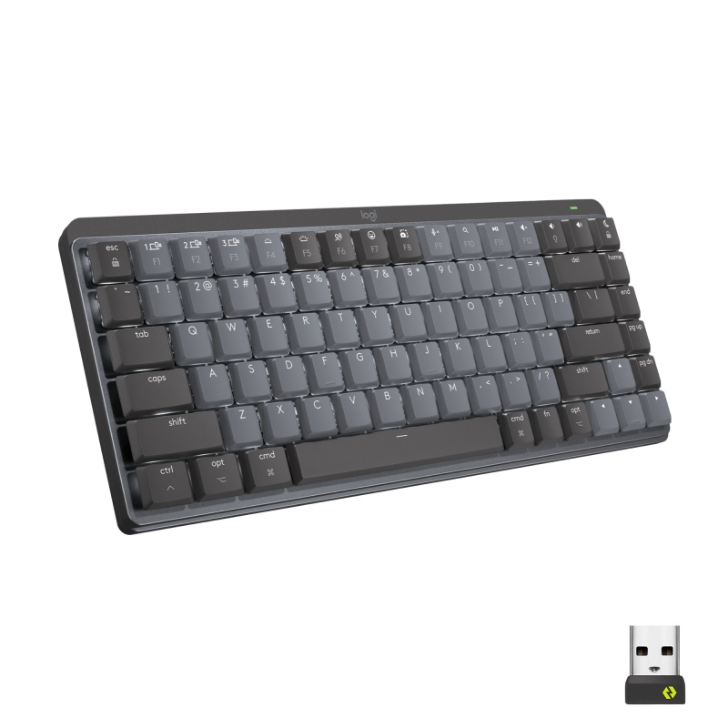 Logitech Grafite Tastiera Wireless Mx Mechanical Mini In Inglese Internazionale (Qwerty) - Immagine 5