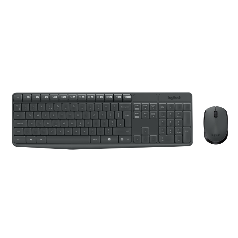 Logitech Nero Combo Senza Fili Mk235 (Fr, Senza Fili), Tastiera, - Immagine 4