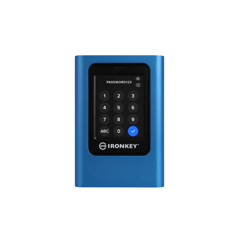 Kingston technology ironkey 1920gb vault privacy 80 xts-aes 256-bit ssd esterno crittografato