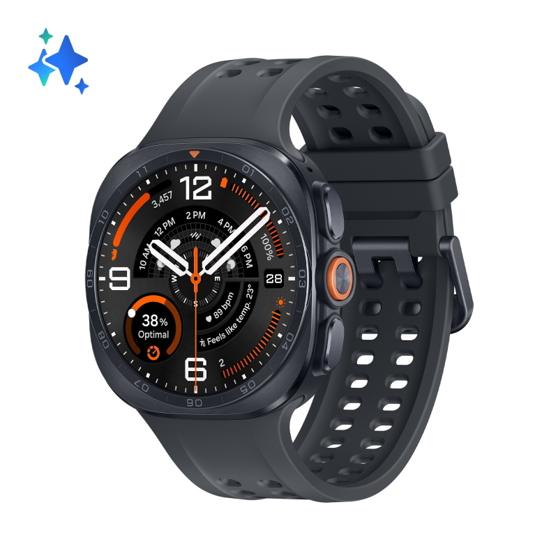 Samsung galaxy watch ultra2 3,81 cm (1.5\) amoled 47 mm digitale 498 x 498 pixel touch screen 4g grigio wi-fi gps (satellitare)