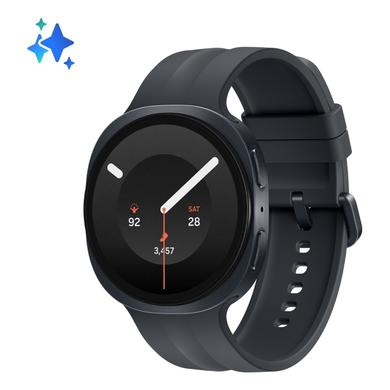 Samsung galaxy watch9 3,81 cm (1.5\) amoled 44 mm digitale 480 x 480 pixel touch screen grafite wi-fi gps (satellitare)