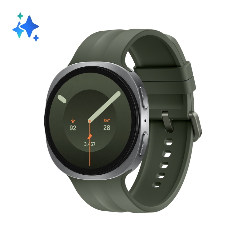 Samsung galaxy watch9 3,81 cm (1.5\) amoled 44 mm digitale 480 x 480 pixel touch screen argento wi-fi gps (satellitare)