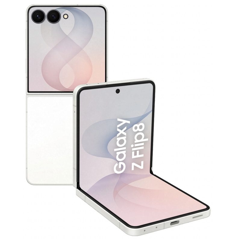 Samsung galaxy z flip8 17,5 cm (6.9\) doppia sim 5g usb tipo-c 12 gb 256 gb 4300 mah crema
