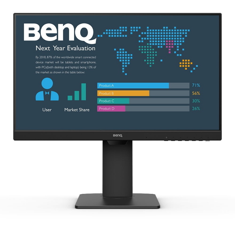 Benq bl2486tc monitor pc 60,5 cm (23.8\) 1920 x 1080 pixel full hd nero