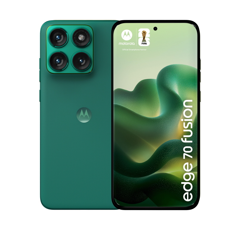 Motorola edge 70 fusion 17,2 cm (6.78\) doppia sim android 16.0 5g usb tipo-c 8 gb 256 gb 5200 mah verde