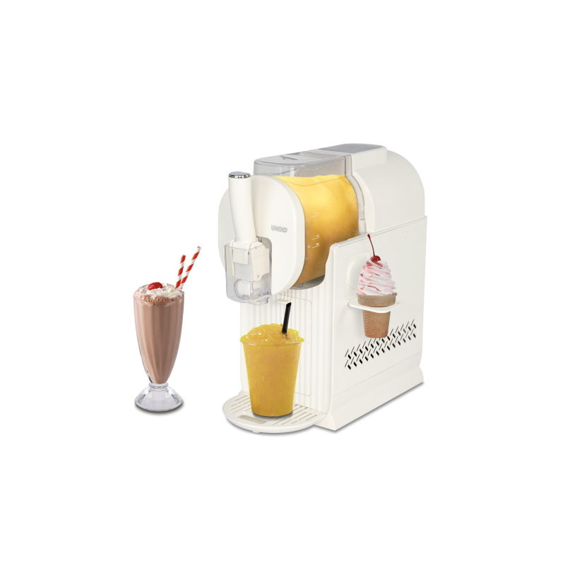 Unold 48960 2in1-slush und softeismaschine sofia gelatiera compressore 150 w crema