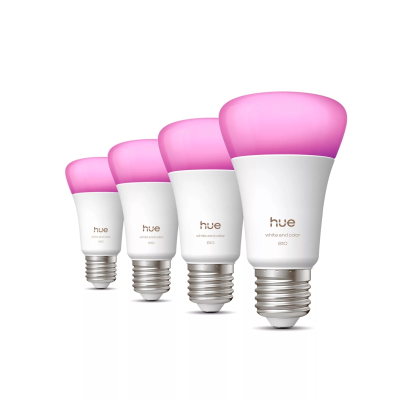 Philips hue white and color ambiance a60 - lampadina connessa e27 - 810