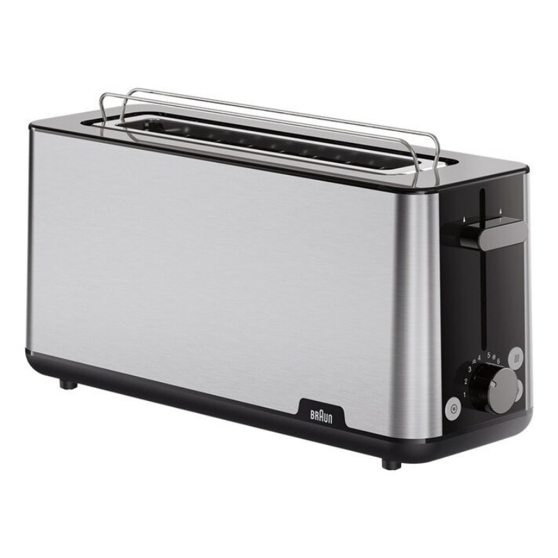 Braun Argento/Nero Purshine, Tostapane, - Immagine 4