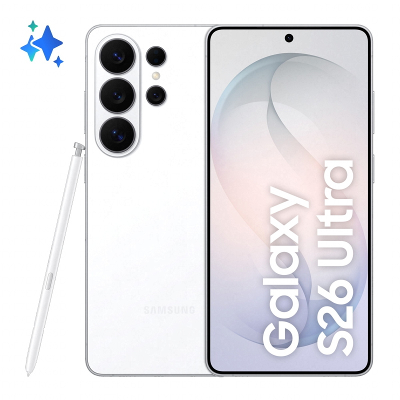 Samsung galaxy s26 ultra 17,5 cm (6.9\) doppia sim android 16.0 5g usb tipo-c 12 gb 256 gb 5000 mah bianco