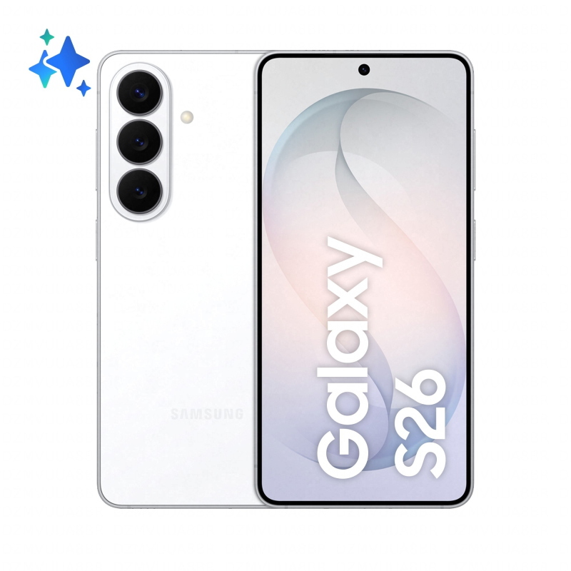 Samsung galaxy s26 16 cm (6.3\) doppia sim android 16.0 5g usb tipo-c 12 gb 256 gb 4300 mah bianco