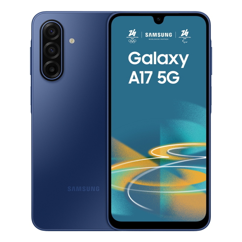 Samsung galaxy a17 5g 17 cm (6.7\) dual sim ibrida android 15 usb tipo-c 4 gb 128 gb 5000 mah blu
