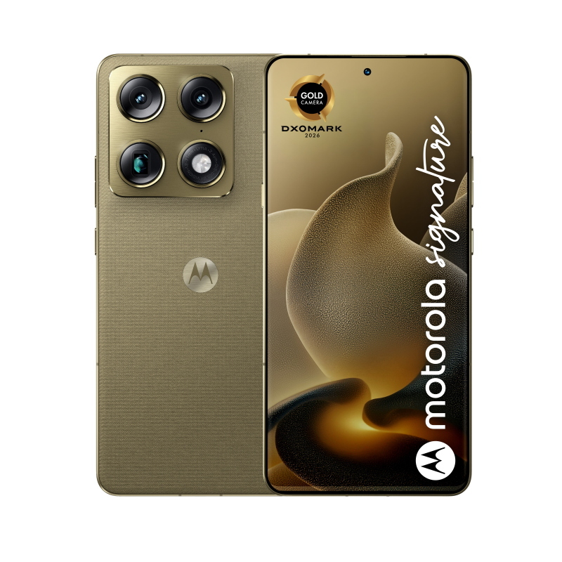 Motorola signature 17,2 cm (6.78\) doppia sim android 16.0 5g usb tipo-c 16 gb 512 gb 5200 mah oro