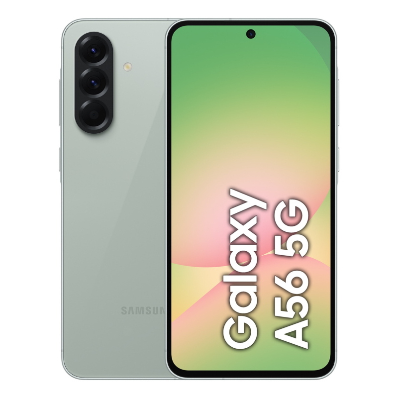 Samsung galaxy a56 17 cm (6.7\) doppia sim android 15 5g usb tipo-c 8 gb 128 gb 5000 mah oliva