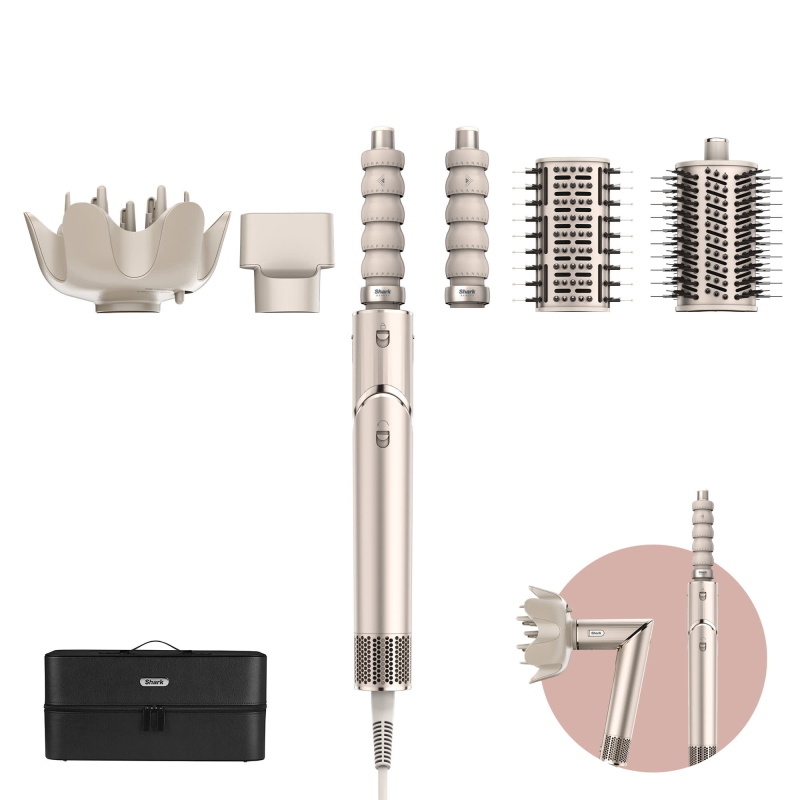 Shark haushaltsgeräte multistyler caldo beige 1650 w 2,5 m