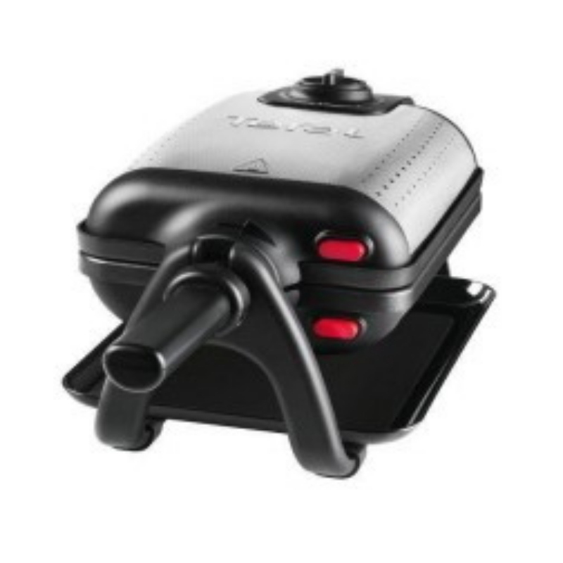 Tefal Nero Wm756d Ferro Per Waffle 2 Waffle) 1200 Acciaio Inossidabile - Immagine 5