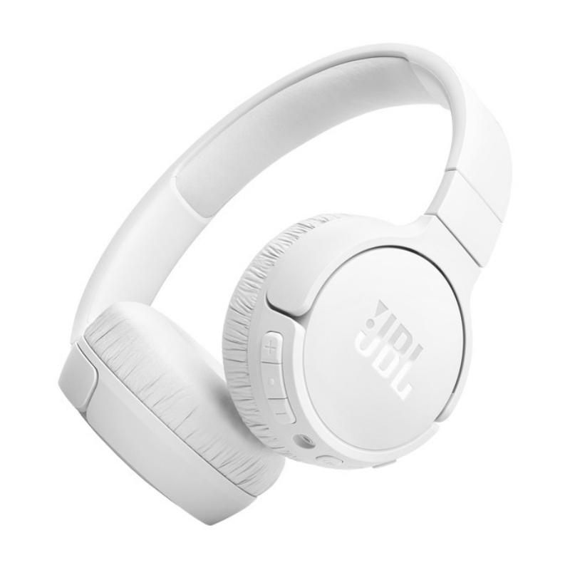 Jbl tune 670 nc auricolare con cavo e senza cavo a padiglione musica e chiamate usb tipo-c bluetooth bianco - Immagine 3