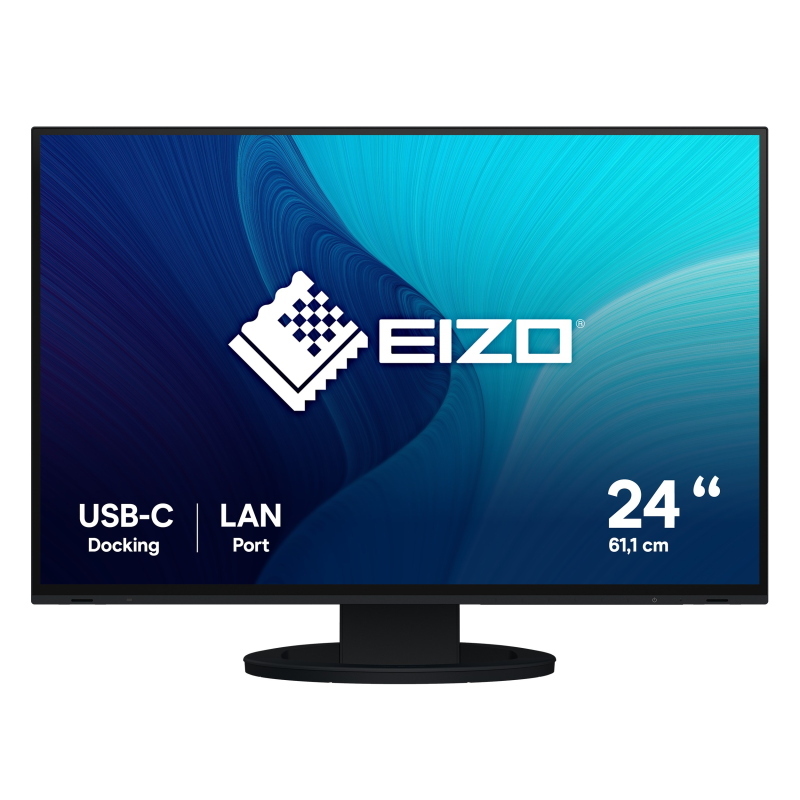 Eizo flexscan ev2495-bk led display 61,2 cm (24.1\) 1920 x 1200 pixel wuxga nero