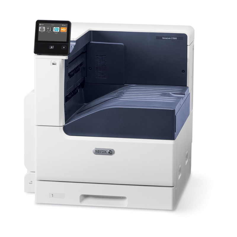 Xerox Nero/Bianco Versalink C7000 A3 35/35 Ppm Stampante Fronte/Retro Adobe Ps3 Pcl5e/6 2 Vassoi Totale 620 Fogli - Immagine 3